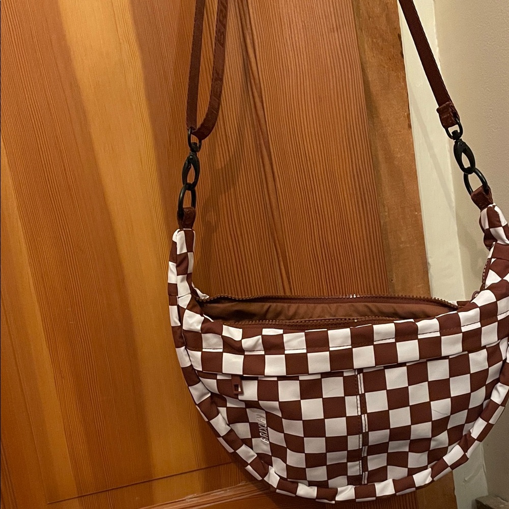 Brixley Coco Checkers Crescent Bag (Crossbody) - Picture 3 of 3
